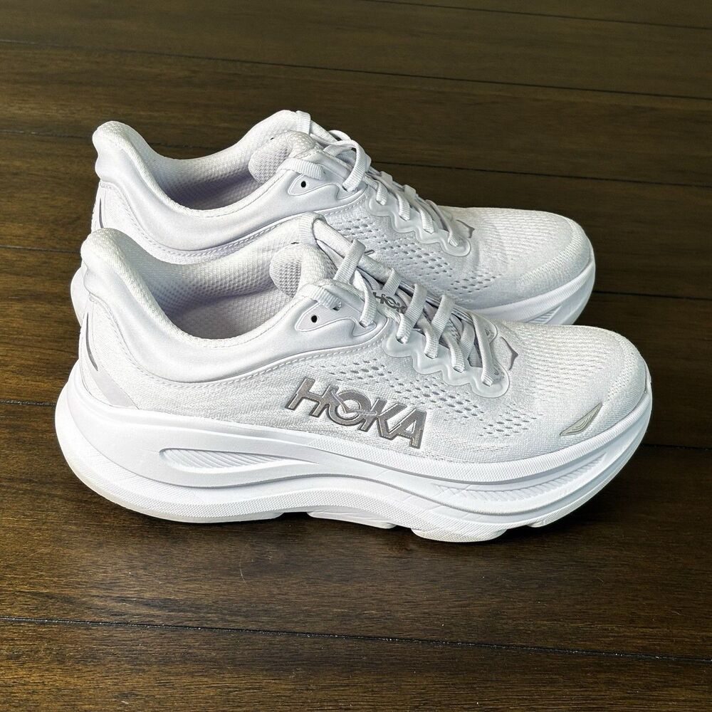 Hoka One One HOKA Bondi 9 Starlight Glow Womens Size 7 B - Picture 3 of 8